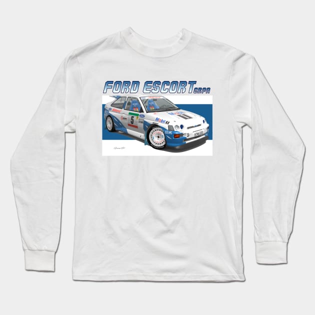 GrA Ford Escort V Long Sleeve T-Shirt by PjesusArt